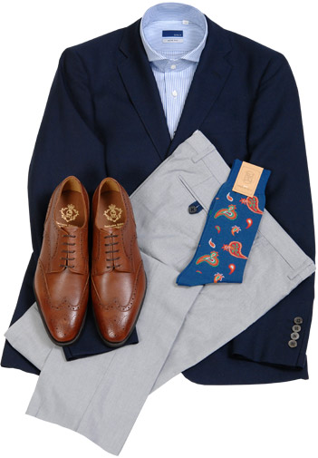 ジャケパンコーディネート2