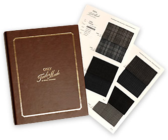 オーダースーツ生地ブック写真