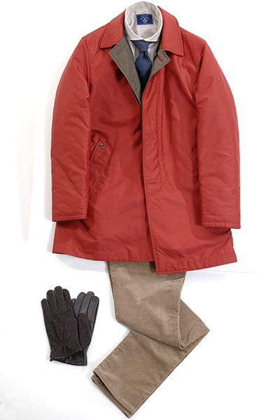 コーデ③ジャケパン+コート