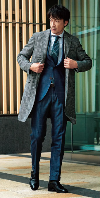 オーダーコートコーディネート