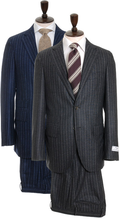 スーツ＞ストライプ4-0063-00-453￥48,000（税抜き）