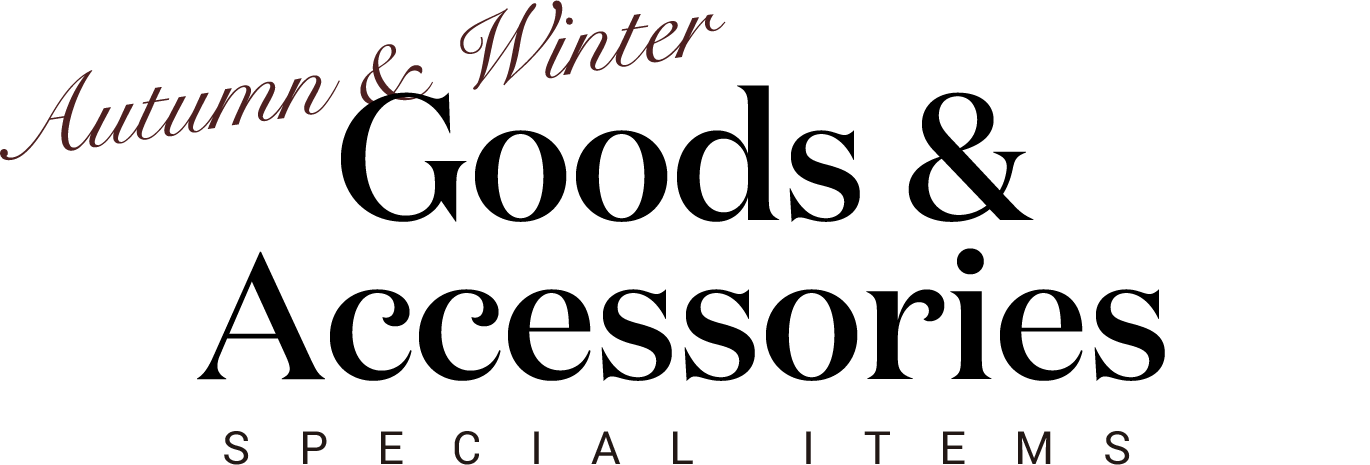 Autumn ＆ Winter Goods ＆ Accessories | ONLY MEN'S RECOMMEND