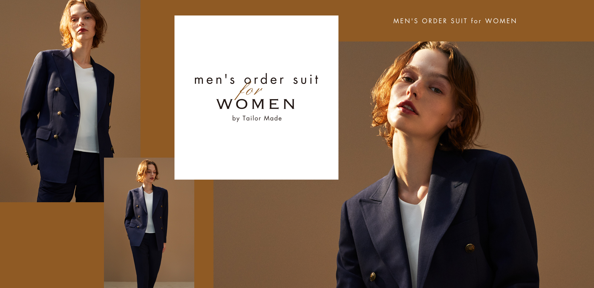 MEN'S ORDER SUIT for WOMEN