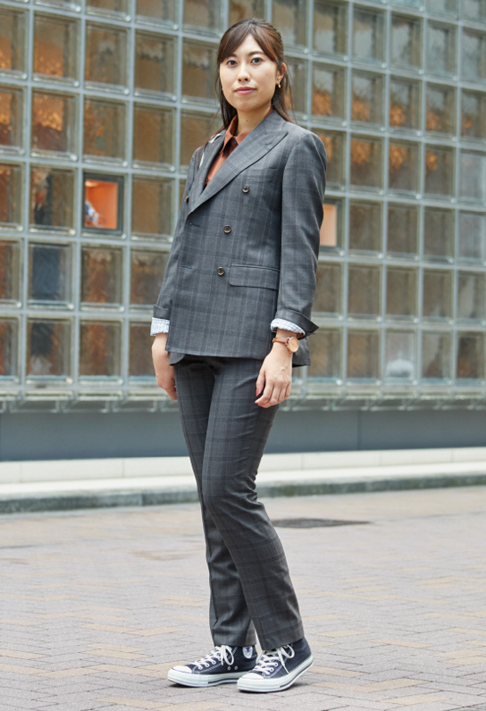 ダブル6釦 ピークドラペル