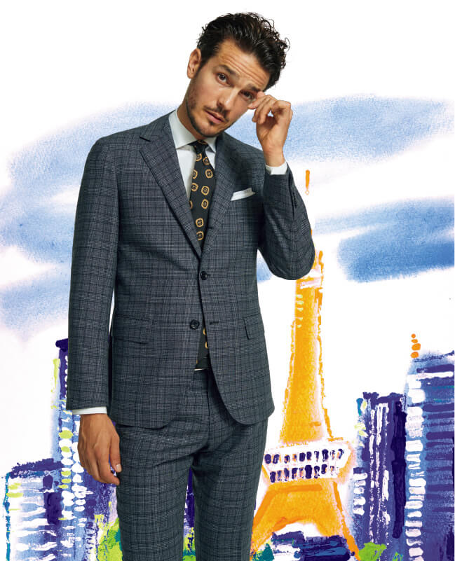 クラス感と洒落感を併せもつ仕事服の新機軸