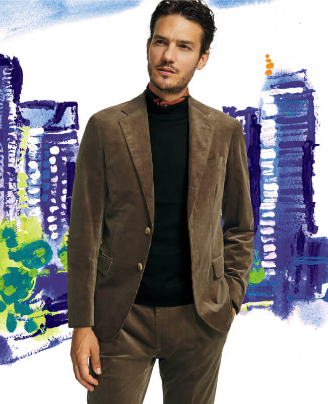 クラス感と洒落感を併せもつ仕事服の新機軸