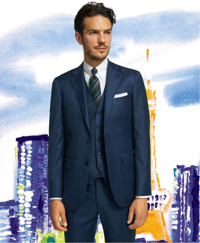 クラス感と洒落感を併せもつ仕事服の新機軸