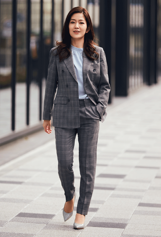 ダブル6釦 ピークドラペル