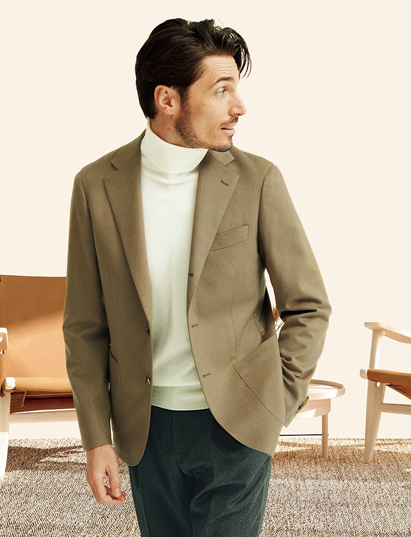 PURE CASHMERE JACKET