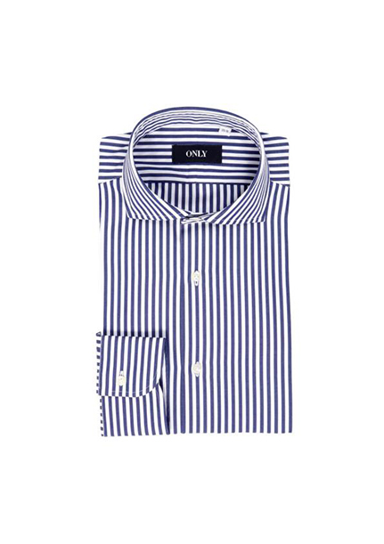 【120/2 SHIRT】ホリゾンタルワイドカラー コットン100%