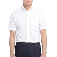 【半袖 DUADRY SHIRT】カッタウェイ ジャージ スナップダウンボタン付き