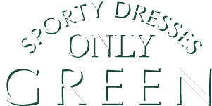 SPORTY DRESSES ONLY GREEN