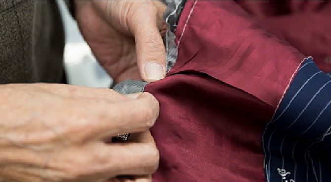 熟練した職人の手仕事を大切にしています