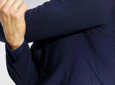 ノンストレスな高機能ファブリックで快適