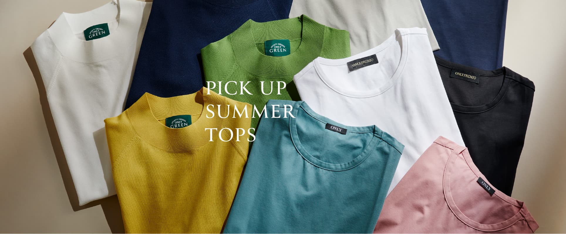 PICK UP SUMMER TOPS