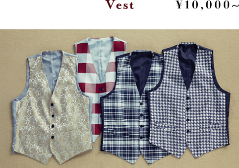 Vest &yen;10,000~