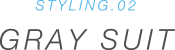 STYLING.02 GRAY SUIT