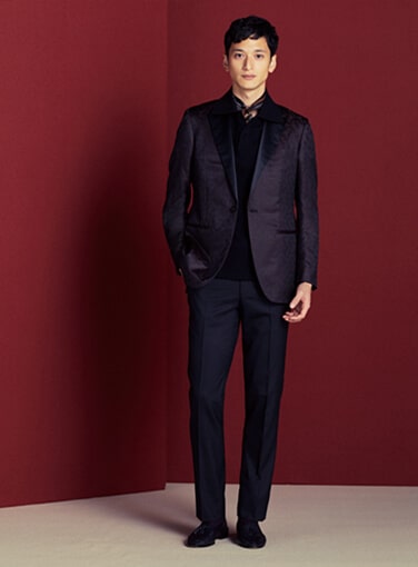 ジャガードジャケット