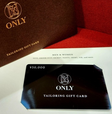 【大切な人へ “装いの体験を送る”テーラリングギフトカード登場♪】ONLY 京都北山店