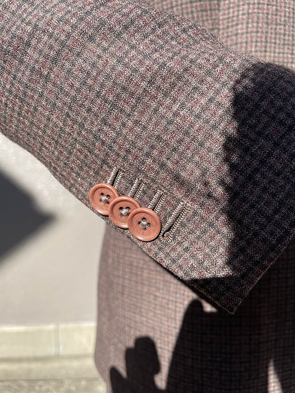 シルエットにこだわったオーダースーツ