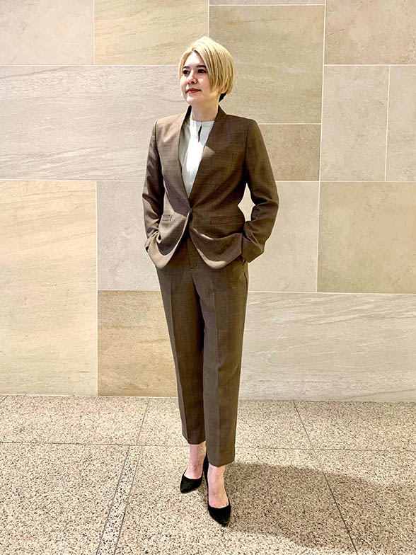 春らしい軽快なコーデ