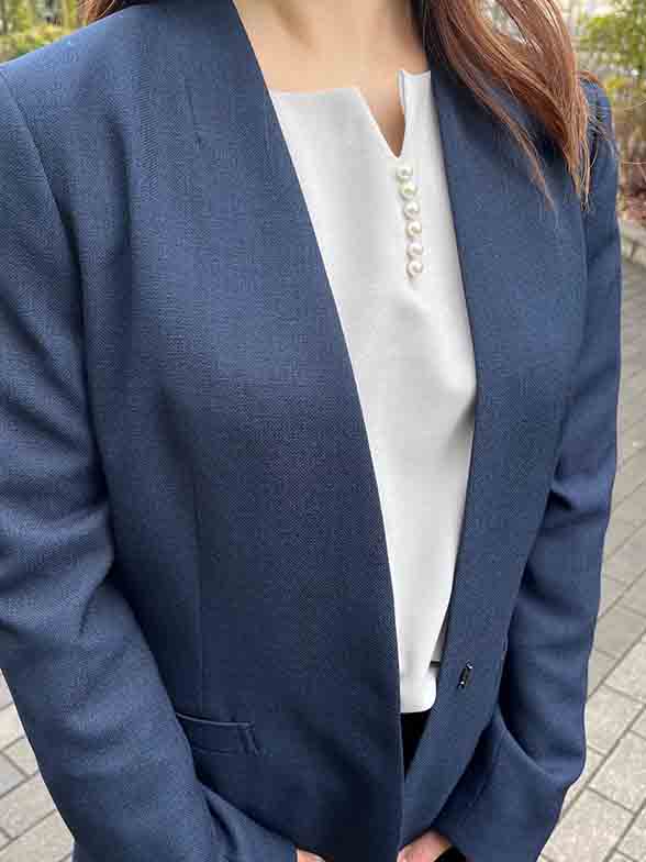 柔らかさのあるニュアンスカラー