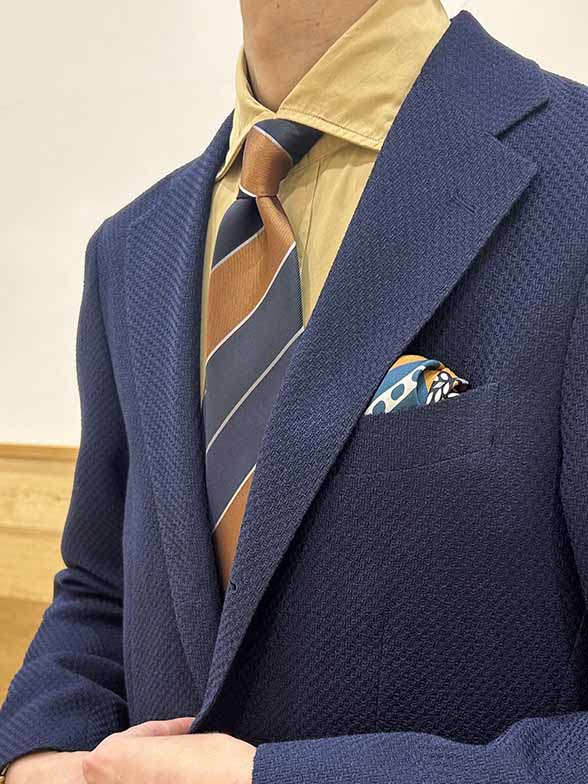 定番のネイビージャケット