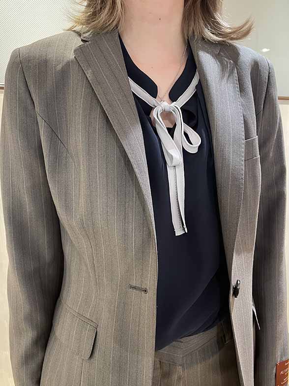 色合わせでまとまりのあるコーデ