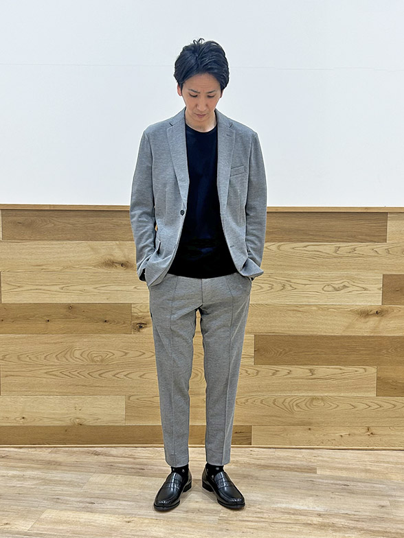 スタイル良く見える一着