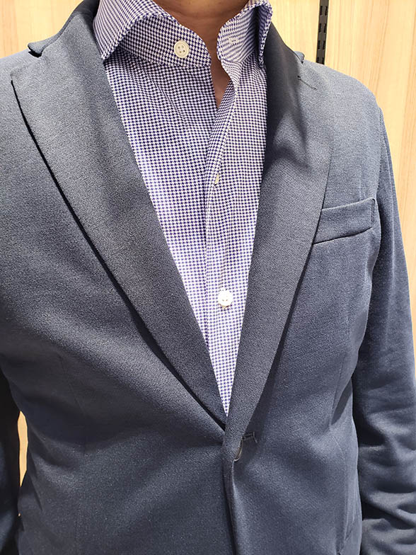 リラックスした着心地