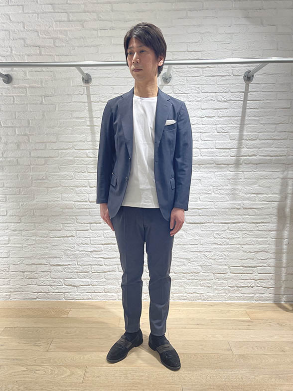 春夏向けジャージーセットアップ