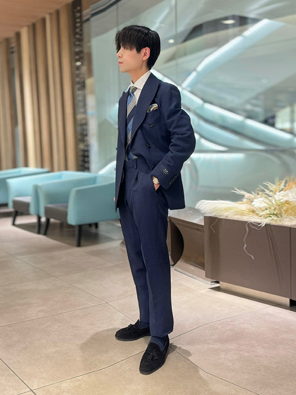 ウール×リネン