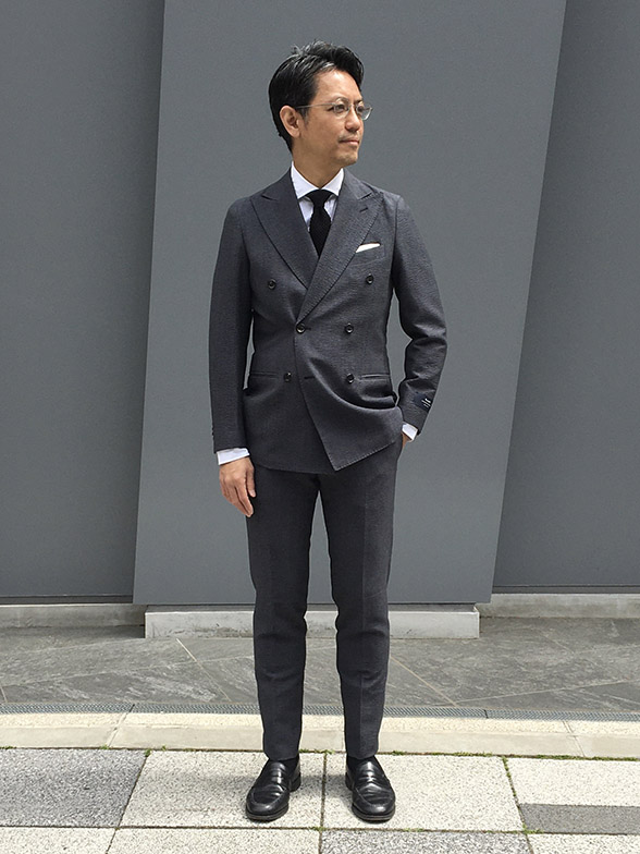 大人の春夏スーツスタイル