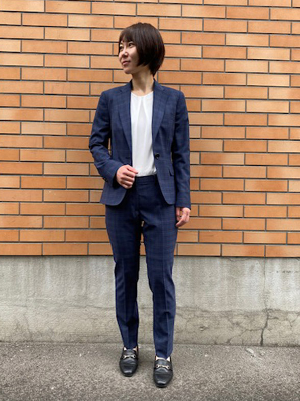 着やすさ抜群の洗えるスーツ