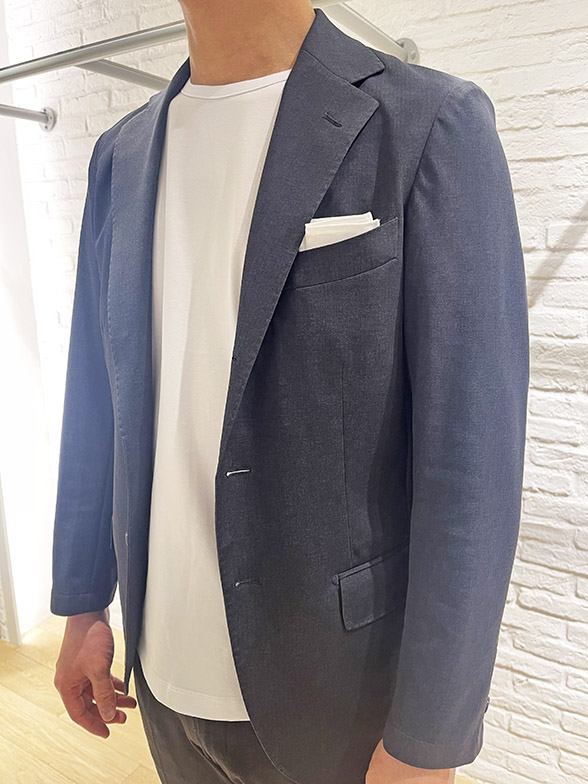 春夏向けジャージーセットアップ