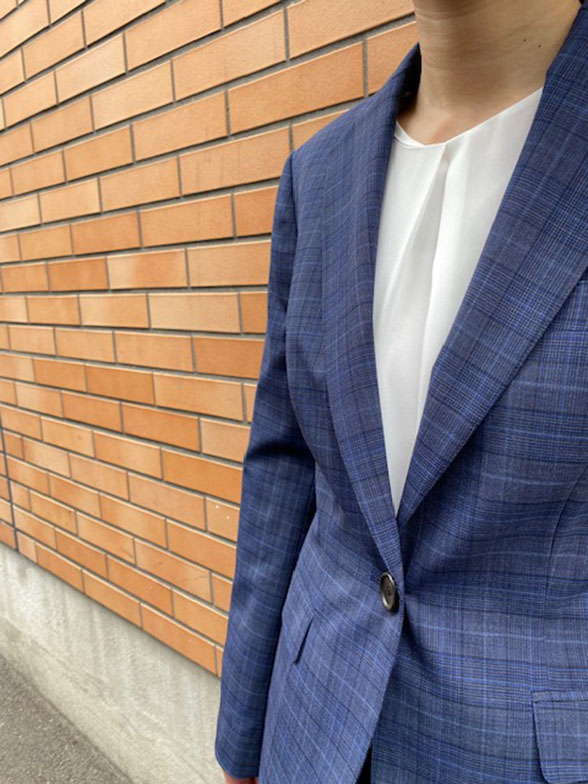 着やすさ抜群の洗えるスーツ