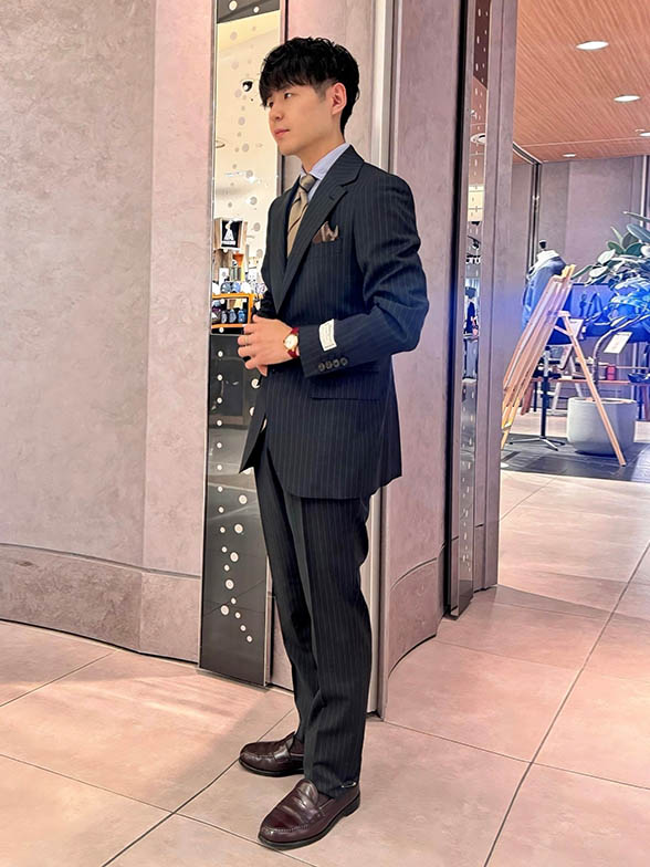 インポート生地のウォッシャブルスーツ