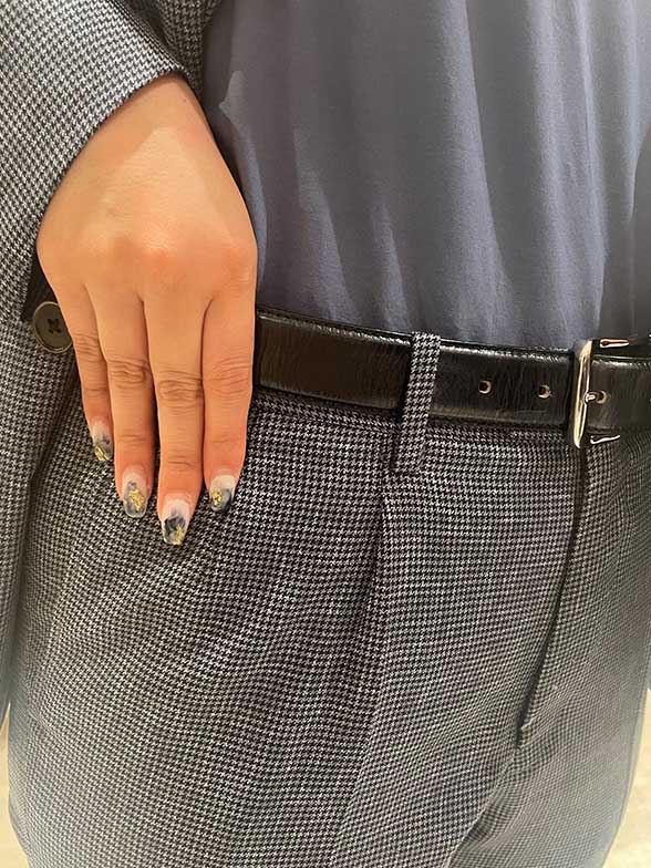 オーダーならではのパッチポケット