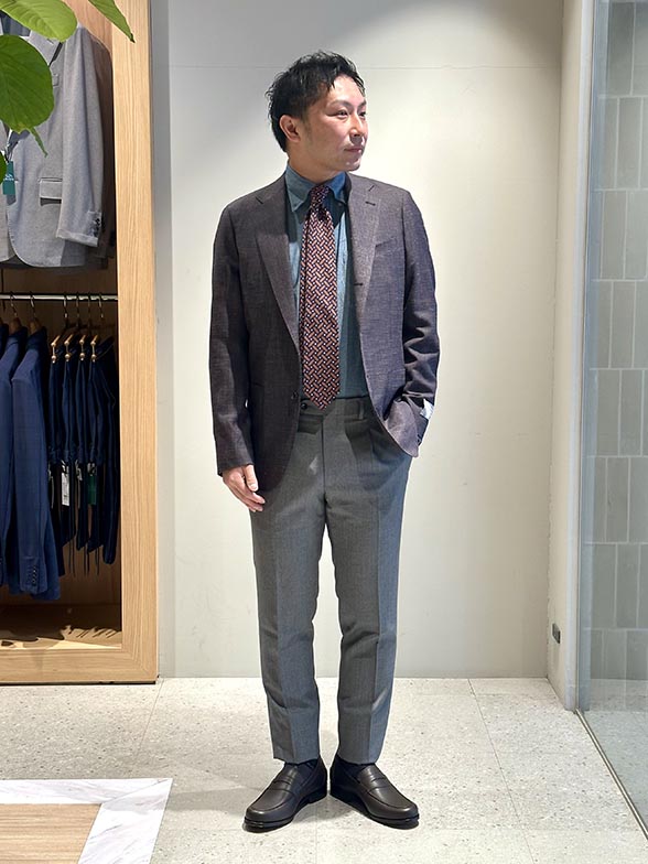 奥行きのあるヴィンテージテイストなジャケット