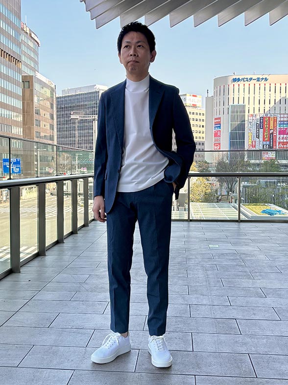 春のカジュアルスタイル