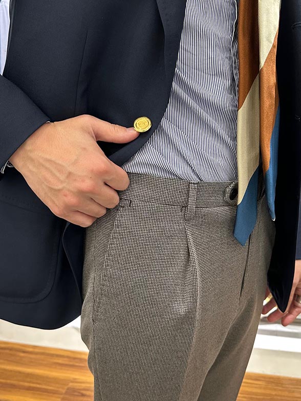 王道ジャケパンスタイル