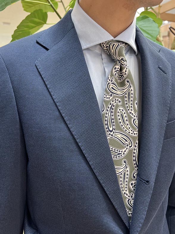 少し明るめな千鳥柄