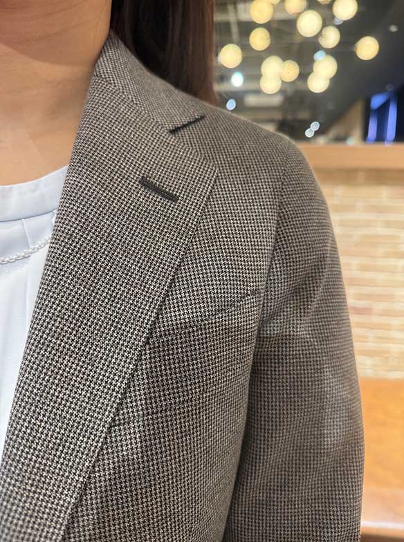 ブルーで涼しげなコーデ