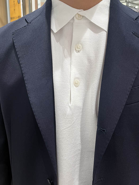 ネイビー×ホワイト