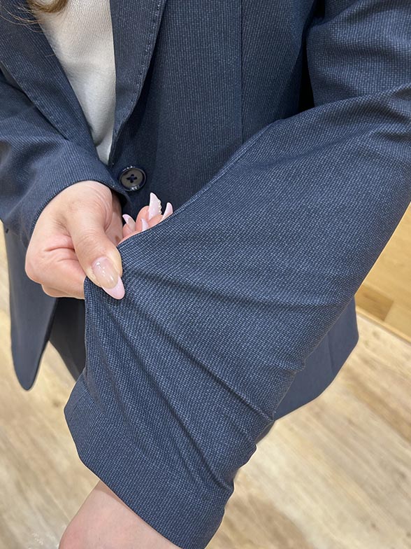 ネイビー×グレー