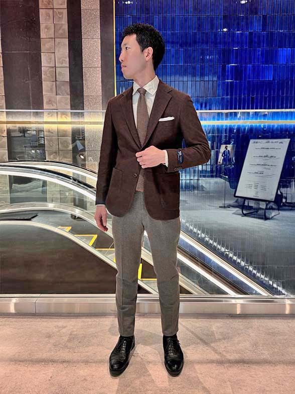 春夏におすすめ涼しげなニットタイ