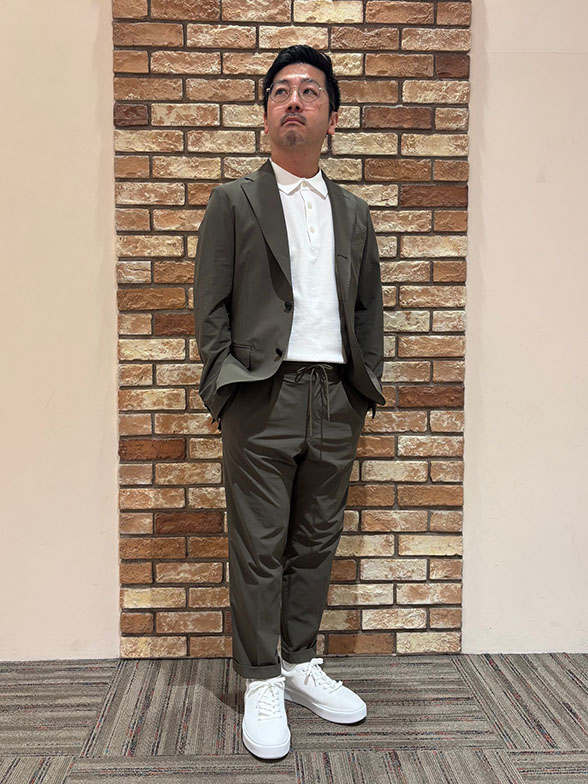 ナイロンセットアップ×ONLYGREEN