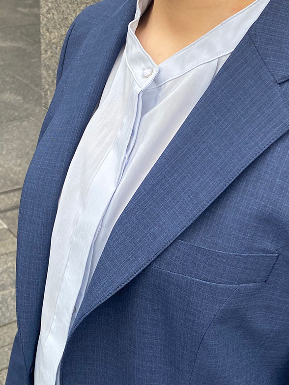 夏に大活躍ウォッシャブルスーツ