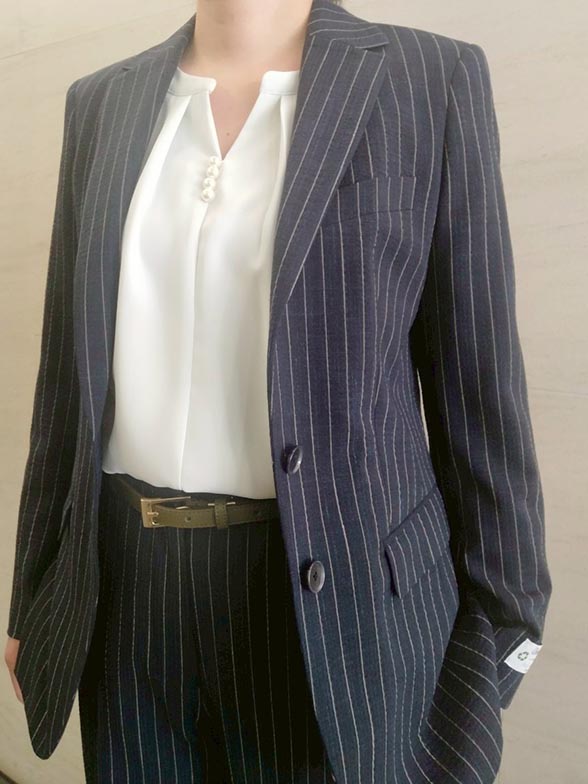 見た目にも涼しいシアサッカー