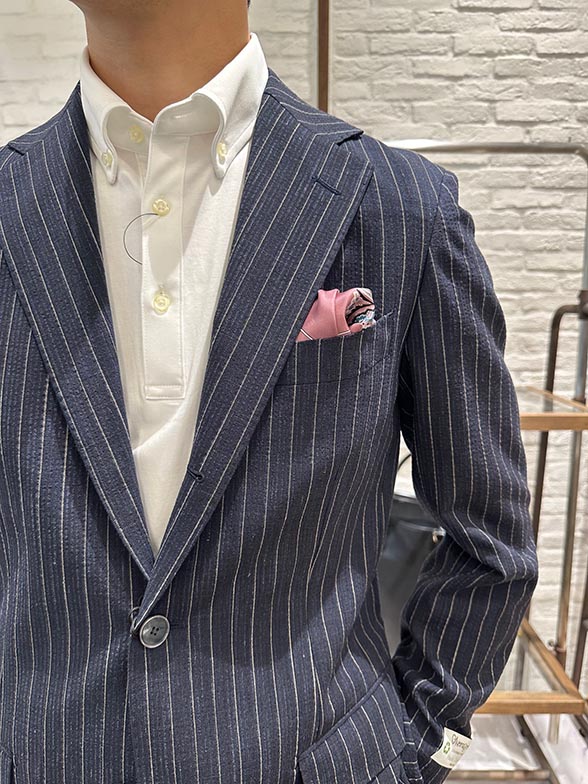 肌触り抜群のポロシャツ